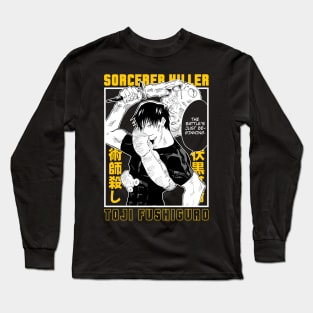 Sorcerer Killer Toji Anime Fanart Long Sleeve T-Shirt